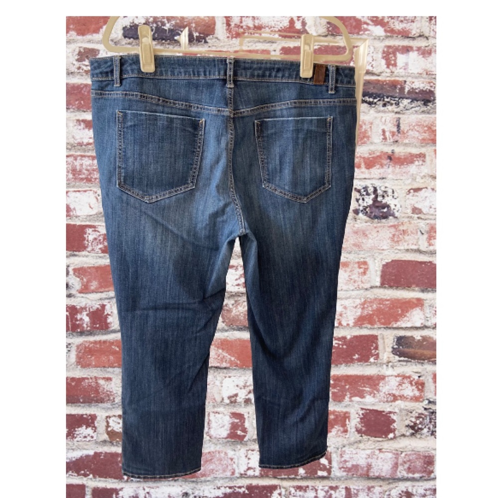 Simply Vera Vera Wang Stretch Denim Capri Jeans Size 16